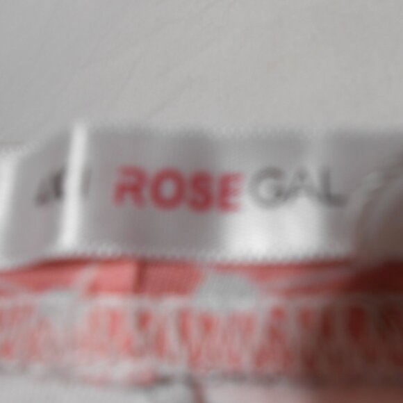 WOMEN'S SIZE 4X ROSE GAL CAPRI LOUNGE SLEEP PANTS PINK POLYESTER 👩 - Picture 7 of 9